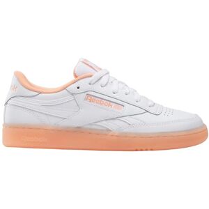 Reebok Women's Club C Revenge Sneaker, White/White/SUNKISSEDORANGE, 3 UK Reebok Women's Club C Revenge Sneaker, White/White/SUNKISSEDORANGE, 3 UK