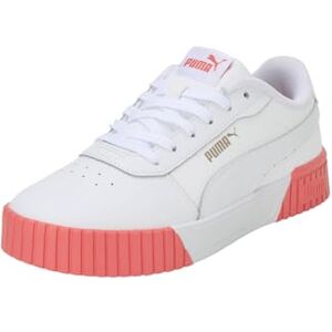Puma Women's Carina 2.0 Sneaker, White Hibiscus Flower Gold, 4 UK Puma Women's Carina 2.0 Sneaker, White Hibiscus Flower Gold, 4 UK
