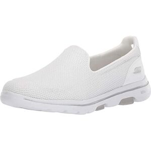 Skechers Go Walk 5 Womens Slip On Walking Shoes, Color White, Size 36 EU Skechers Go Walk 5 Womens Slip On Walking Shoes, Color White, Size 36 EU