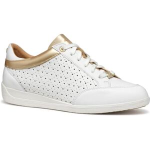 Geox Women's D Myria C Sneaker, White, 7 UK Geox Women's D Myria C Sneaker, White, 7 UK
