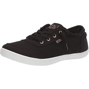 Skechers Women's Bobs B Cute Sneaker, Black Canvas, 5.5 UK Skechers Women's Bobs B Cute Sneaker, Black Canvas, 5.5 UK