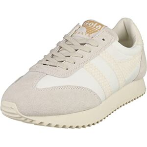 Gola Women's Boston 78 Snake Sneaker, Off White/Off White, 4 UK Gola Women's Boston 78 Snake Sneaker, Off White/Off White, 4 UK