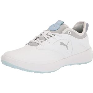 Puma GOLF Women's Ignite Malibu Golf Shoe, White Silver Lucite, 4.5 UK Puma GOLF Women's Ignite Malibu Golf Shoe, White Silver Lucite, 4.5 UK