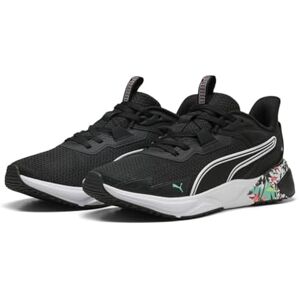 Puma Women's Disperse XT 4 WNS Tropical AOP Cross Trainer, Black White-Green Glare, 7 UK Puma Women's Disperse XT 4 WNS Tropical AOP Cross Trainer, Black White-Green Glare, 7 UK