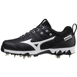 Mizuno Womens 9-Spike 9 Spike Swift 7 Low Metal Softball Cleat, Black/White, 6 US Mizuno Womens 9-Spike 9 Spike Swift 7 Low Metal Softball Cleat, Black/White, 6 US