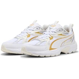 Puma Unisex MILENIO TECH Sneaker, White-Archive Gold-Warm White, 11 UK Puma Unisex MILENIO TECH Sneaker, White-Archive Gold-Warm White, 11 UK