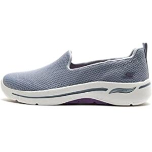Skechers Performance Go Walk Arch Fit Gray/Lavender 6.5 B (M) Skechers Performance Go Walk Arch Fit Gray/Lavender 6.5 B (M)