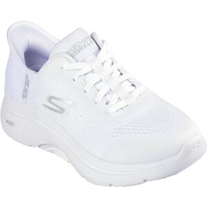 Skechers Women's Go Walk Arch Fit 2.0 Valencia Sneaker, White Textile/Trim, 7 UK Skechers Women's Go Walk Arch Fit 2.0 Valencia Sneaker, White Textile/Trim, 7 UK