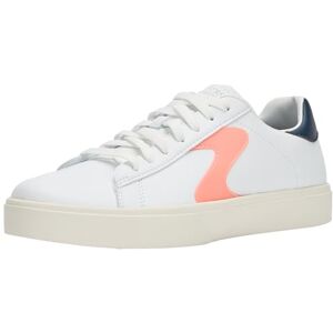 Skechers Women's Eden LX TOP Grade, White Duraleather/Navy/Pink Trim, 5.5 UK Skechers Women's Eden LX TOP Grade, White Duraleather/Navy/Pink Trim, 5.5 UK