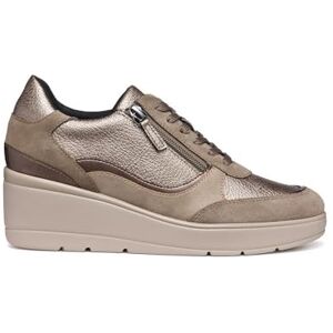 Geox Women's D Ilde A Trainers, Taupe, 7 UK Geox Women's D Ilde A Trainers, Taupe, 7 UK