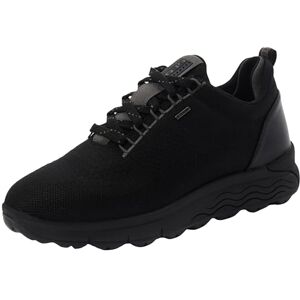 Geox Women's D Spherica 4x4 B ABX Sneaker, Black, 8 UK Geox Women's D Spherica 4x4 B ABX Sneaker, Black, 8 UK