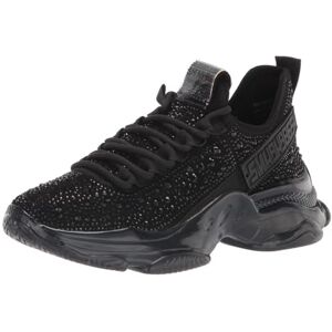 Steve Madden Women's Maxima Sneaker, Black, 3.5 UK Steve Madden Women's Maxima Sneaker, Black, 3.5 UK