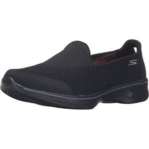 Skechers GO WALK 4 PURSUIT, Women's Slip On, Black (Black Textile/Trim Bbk), 10 UK (43 EU) Skechers GO WALK 4 PURSUIT, Women's Slip On, Black (Black Textile/Trim Bbk), 10 UK (43 EU)