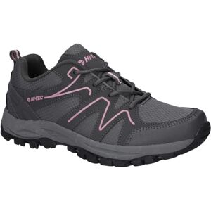 Hi-Tec Maine Womens Hiking Shoe, Steel Grey/Charcoal, 4 UK Hi-Tec Maine Womens Hiking Shoe, Steel Grey/Charcoal, 4 UK