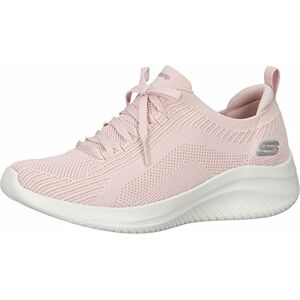 Skechers Women's Ultra Flex 3.0 Big Plan Sneaker,Rose Knit Trim, 3 UK Skechers Women's Ultra Flex 3.0 Big Plan Sneaker,Rose Knit Trim, 3 UK