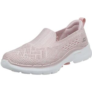 Skechers Women's Go Walk 6-Valerie Sneakers, Sports Shoes, Pink, 4 UK Skechers Women's Go Walk 6-Valerie Sneakers, Sports Shoes, Pink, 4 UK