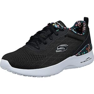 Skechers Women's Skech-Air Dynamight Laid Out Sneaker, Black Mesh/Multi Trim, 6.5 UK Skechers Women's Skech-Air Dynamight Laid Out Sneaker, Black Mesh/Multi Trim, 6.5 UK
