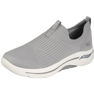 Skechers Women's Go Walk Arch Fit Iconic Sneaker, Grey, 5 UK Skechers Women's Go Walk Arch Fit Iconic Sneaker, Grey, 5 UK