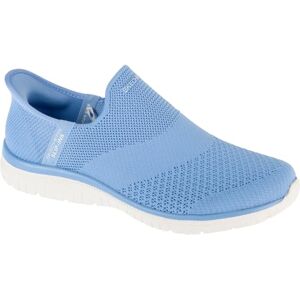 Skechers Women's Virtue Sleek Slip-On, Blue, 4 Skechers Women's Virtue Sleek Slip-On, Blue, 4