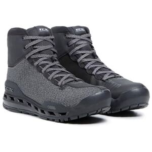 TCX Black Grey Model 42 Gore-Tex Motorcycle Shoes TCX Black Grey Model 42 Gore-Tex Motorcycle Shoes