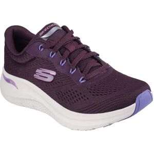 Skechers Women's Arch Fit 2.0 Big League Sneaker, Plum Mesh/Multi Trim, 4 UK Skechers Women's Arch Fit 2.0 Big League Sneaker, Plum Mesh/Multi Trim, 4 UK