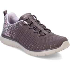 Skechers Women's Virtue Sneaker, Charcoal, 3.5 UK Skechers Women's Virtue Sneaker, Charcoal, 3.5 UK