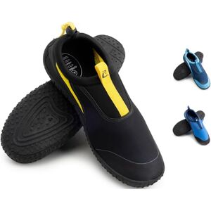 Cressi Coco Shoes Aquashoes Unisex Adult Designed for Water Sports and Comfortable Walking in Humid Environments, Sea and Beach, Black/Yellow, 41 EU/7.5 UK Cressi Coco Shoes Aquashoes Unisex Adult Designed for Water Sports and Comfortable Walking in Humid Environments, Sea and Beach, Black/Yellow, 41 EU/7.5 UK