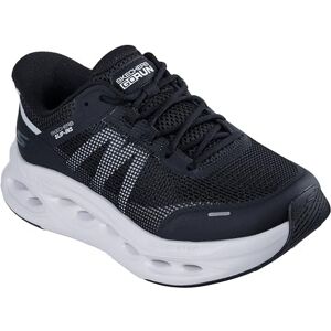 Skechers Women's Max Cushioning Glide-Step Aberdeen Sneaker, Black Synthetic/White Trim, 3.5 UK Skechers Women's Max Cushioning Glide-Step Aberdeen Sneaker, Black Synthetic/White Trim, 3.5 UK