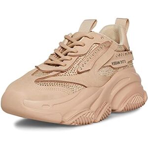 Steve Madden Women's Possession Sneaker, Blush Rhinestone, 4 UK Steve Madden Women's Possession Sneaker, Blush Rhinestone, 4 UK