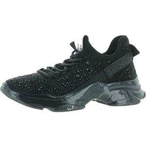 Steve Madden Women's Maxima Sneaker, Black, 6 UK Steve Madden Women's Maxima Sneaker, Black, 6 UK