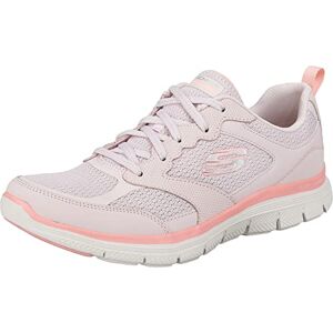 Skechers Women's Flex Appeal 4.0 Active Flow Sneaker,Lt.pink Leather/Mesh/Trim, 2 UK Skechers Women's Flex Appeal 4.0 Active Flow Sneaker,Lt.pink Leather/Mesh/Trim, 2 UK