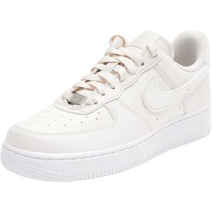 Nike Women's Air Force 1 '07 Next Nature Sneaker, Black White Gym Red University Gold, 6 UK Nike Women's Air Force 1 '07 Next Nature Sneaker, Black White Gym Red University Gold, 6 UK