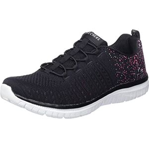 Skechers Women's Virtue Sneaker, Black, 7 UK Wide Skechers Women's Virtue Sneaker, Black, 7 UK Wide