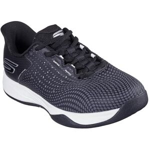 Skechers Women's Viper Court Reload Pickleball-Shoes, Black Synthetic/Textile/White Trim, 5.5 UK Skechers Women's Viper Court Reload Pickleball-Shoes, Black Synthetic/Textile/White Trim, 5.5 UK