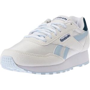 Reebok Women Rewind Run Sneaker, FTWR White/Feel Good Blue F23-R/Hoops Blue F23, 2.5 Reebok Women Rewind Run Sneaker, FTWR White/Feel Good Blue F23-R/Hoops Blue F23, 2.5