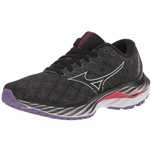 Mizuno Women's Wave Inspire 19 Water Shoe, Black-Silver, 6 UK Wide Mizuno Women's Wave Inspire 19 Water Shoe, Black-Silver, 6 UK Wide