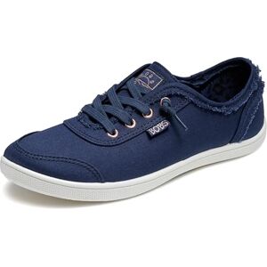 Skechers Women's Bobs B Cute Sneaker – Memory Foam, Flexible Outsole, Lightweight Vegan Shoes, Navy, 5.5 UK Skechers Women's Bobs B Cute Sneaker – Memory Foam, Flexible Outsole, Lightweight Vegan Shoes, Navy, 5.5 UK