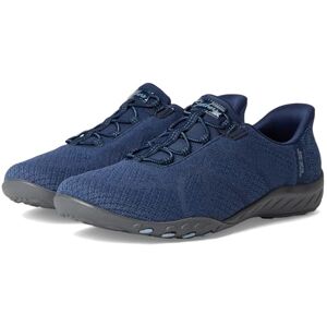 Skechers Women's Breathe-Easy Knitty Waves Sneaker, Navy Knit, 5.5 UK Skechers Women's Breathe-Easy Knitty Waves Sneaker, Navy Knit, 5.5 UK