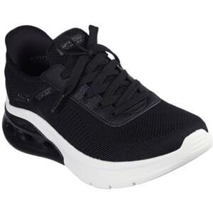 Skechers Women's Bobs Arc Waves 2.0 Now It Sneaker, Black Engineered Knit, 4.5 UK Skechers Women's Bobs Arc Waves 2.0 Now It Sneaker, Black Engineered Knit, 4.5 UK