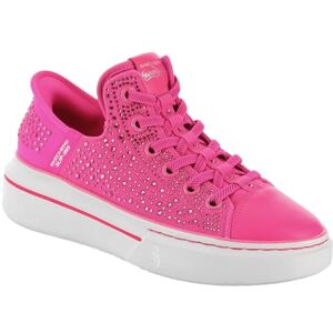 Skechers Women's Snoop One Rhine-Stoned Slip-On Sneakers, Pink Rhinestone Canvas, 6.5 UK Skechers Women's Snoop One Rhine-Stoned Slip-On Sneakers, Pink Rhinestone Canvas, 6.5 UK