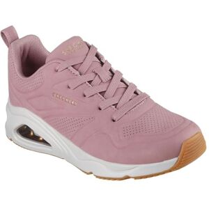 Skechers Women's Tres-Air Uno Ah-Mazing Sneaker, Rose Durasuede/Textile, 5.5 UK Skechers Women's Tres-Air Uno Ah-Mazing Sneaker, Rose Durasuede/Textile, 5.5 UK