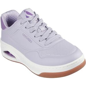 Skechers Women's Uno Court Fast Break Sneaker, Lavender Duraleather/Purple Trim, 4.5 UK Skechers Women's Uno Court Fast Break Sneaker, Lavender Duraleather/Purple Trim, 4.5 UK