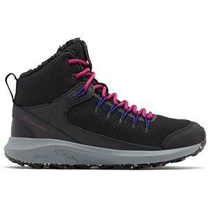 Columbia Women's TRAILSTORM MID Waterproof Omni Heat Shoes, Black, Red Onion, 7.5 Columbia Women's TRAILSTORM MID Waterproof Omni Heat Shoes, Black, Red Onion, 7.5