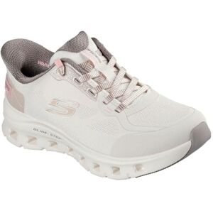Skechers Women's Glide-Step Pro Pure Motion Sneaker, Natural Mesh/Brown Trim, 3.5 UK Skechers Women's Glide-Step Pro Pure Motion Sneaker, Natural Mesh/Brown Trim, 3.5 UK
