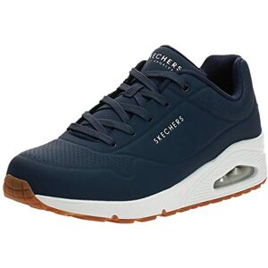 Skechers Women's Uno Stand on Air Sneaker, Navy Durabuck Mesh, 3.5 UK Skechers Women's Uno Stand on Air Sneaker, Navy Durabuck Mesh, 3.5 UK