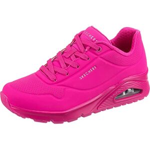 Skechers Women's Uno Night Shades Trainers, Hot Pink Durabuck, 7 UK Skechers Women's Uno Night Shades Trainers, Hot Pink Durabuck, 7 UK