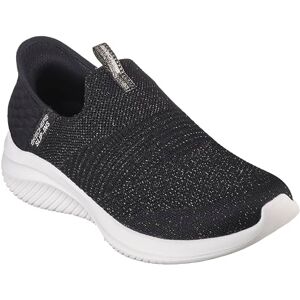 Skechers Women's Ultra Flex 3.0 Smooth Step Sneaker, Black Knit Jersey Trim, 7 UK Skechers Women's Ultra Flex 3.0 Smooth Step Sneaker, Black Knit Jersey Trim, 7 UK