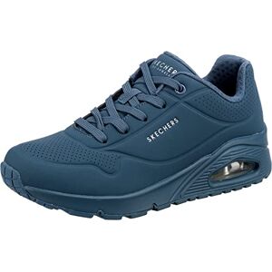 Skechers Women's Uno Stand on Air Sneaker, Blue 01, 4.5 UK Skechers Women's Uno Stand on Air Sneaker, Blue 01, 4.5 UK
