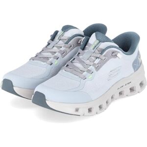 Skechers Women's Glide-Step Pro Pure Motion Slip-On Sneakers, Blue Mesh/Multi Trim, 5 UK Skechers Women's Glide-Step Pro Pure Motion Slip-On Sneakers, Blue Mesh/Multi Trim, 5 UK