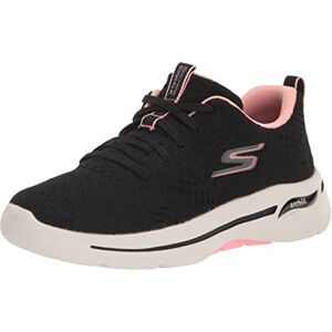 Skechers Women's Go Walk Arch Fit Unify Sneaker, Black-Pink, 4.5 UK Skechers Women's Go Walk Arch Fit Unify Sneaker, Black-Pink, 4.5 UK